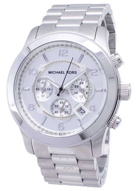 silver michael kors mens watches|Michael Kors silver watches.